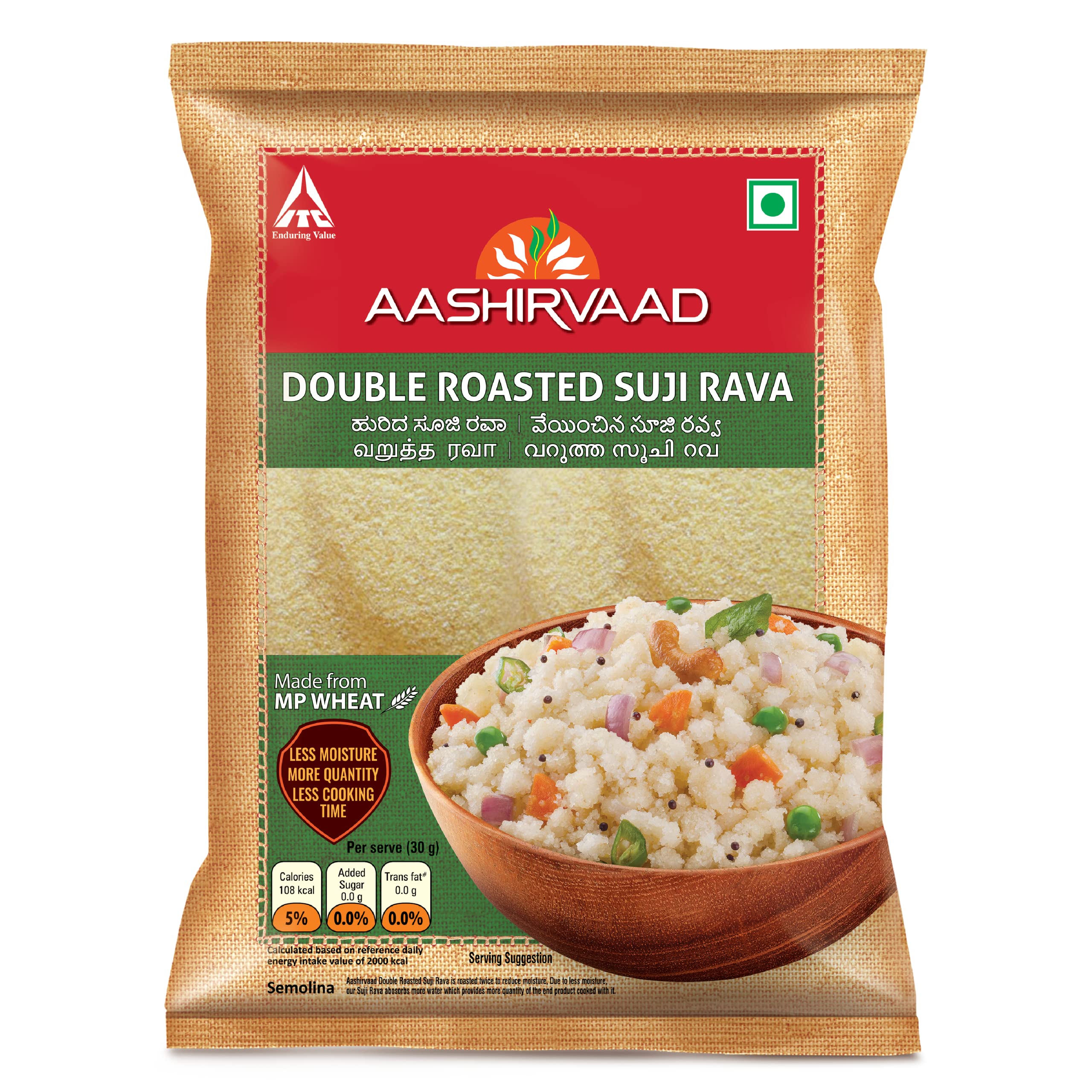 AASHIRVAAD SUJI RAVVA500G